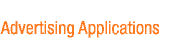 Advertising Applications